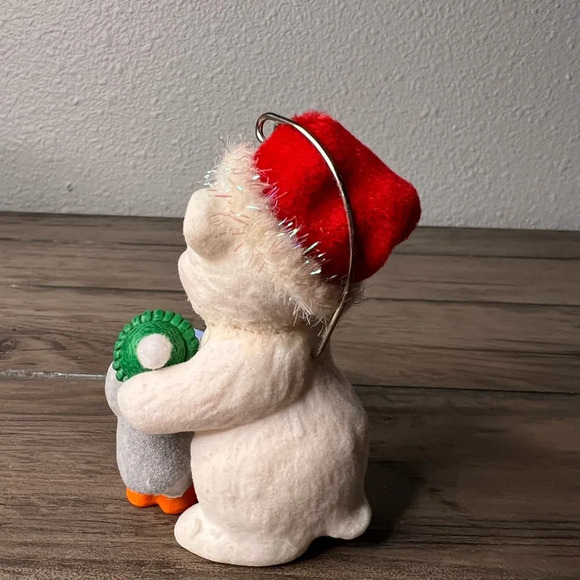 HALLMARK NEW 2017 “COOKIES FOR SANTA”Christmas ORNAMENT  SNOWBALL & TUXEDO #17th - Picture 5 of 10